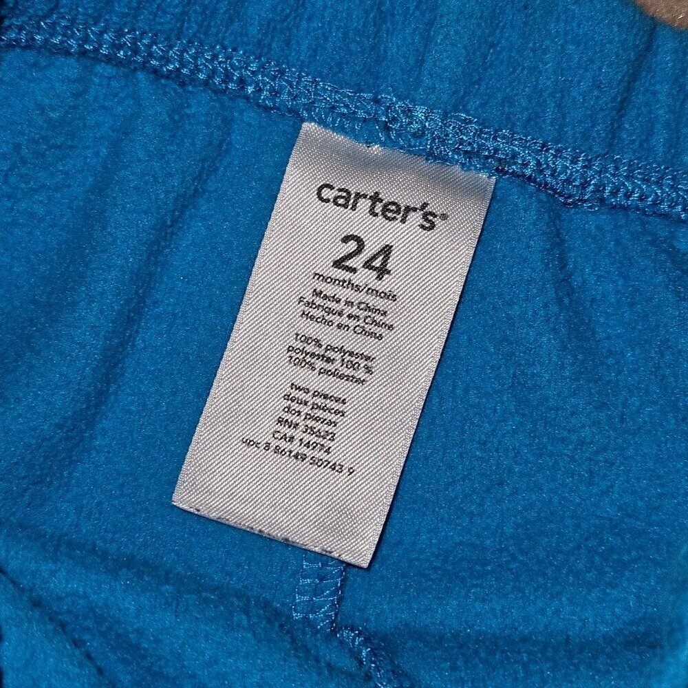 Carter's Blue & Lime Monster Hooded Costume Set - Picture 5 of 8